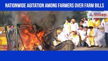 Watch: Tractor set on fire at India Gate amid protests over Farm Bills