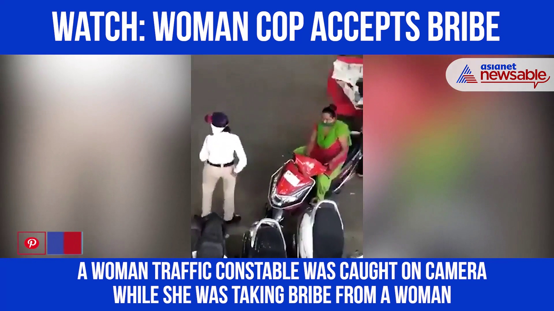 As video of traffic cop taking bribe goes viral, constable suspended