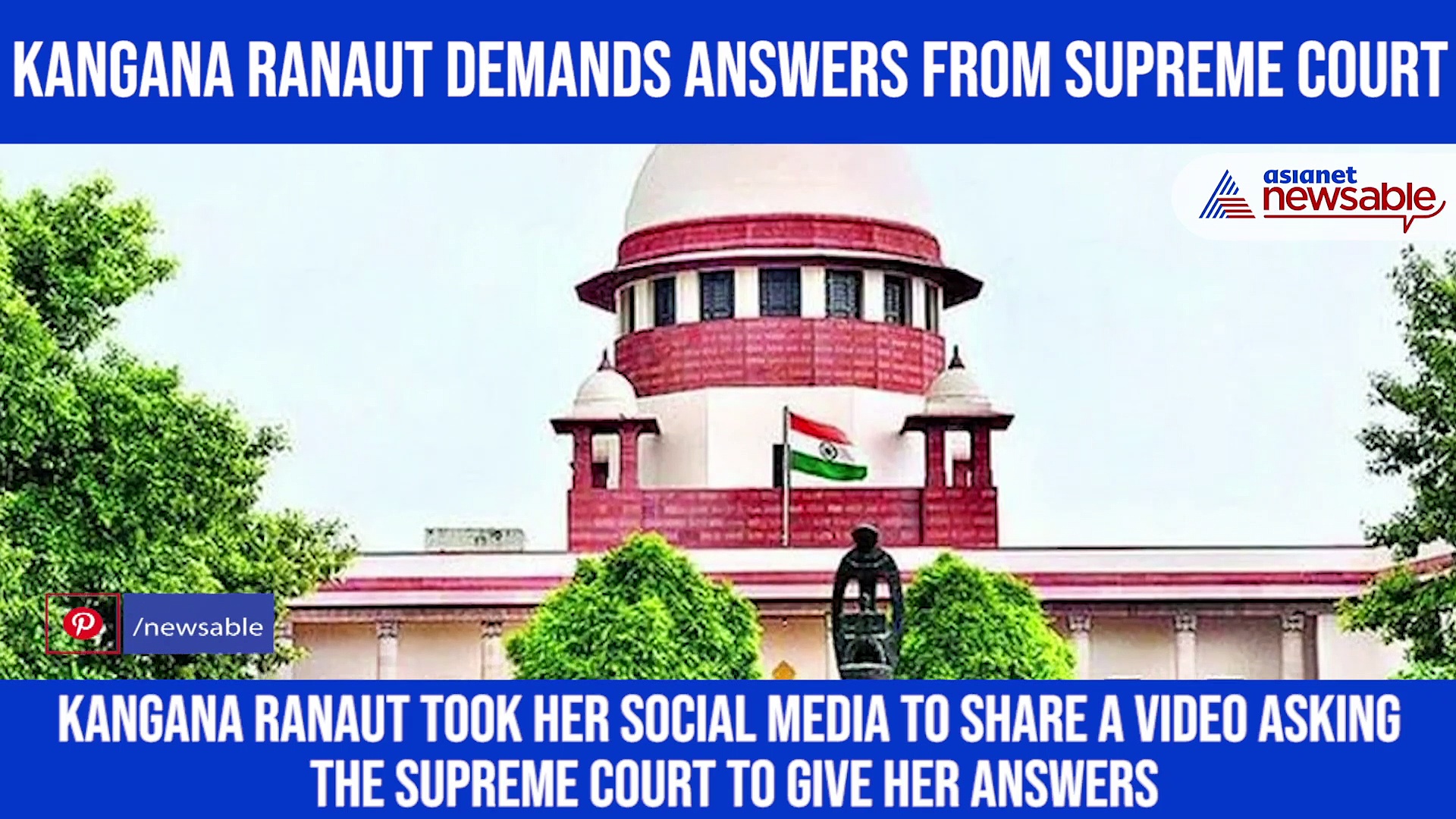 Kangana Ranaut demands answers from Supreme Court, seeks support; watch video