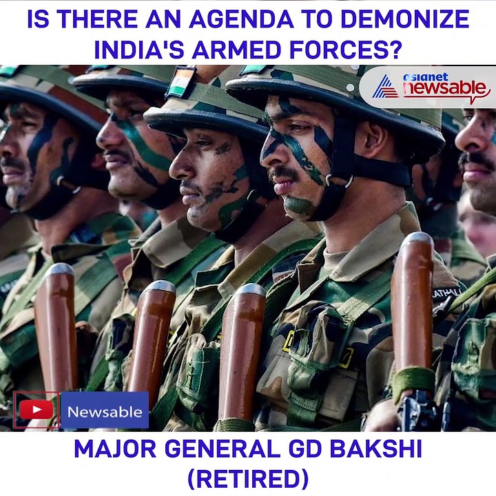 Maj Gen GD Bakshi on AK vs AK row: Bollywood Is Demonizing Indian Armed Forces