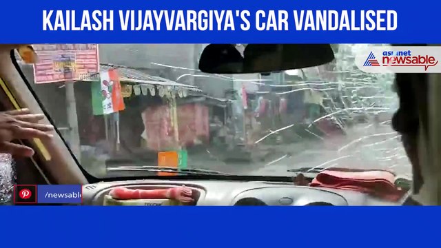 Kailash car vandalised