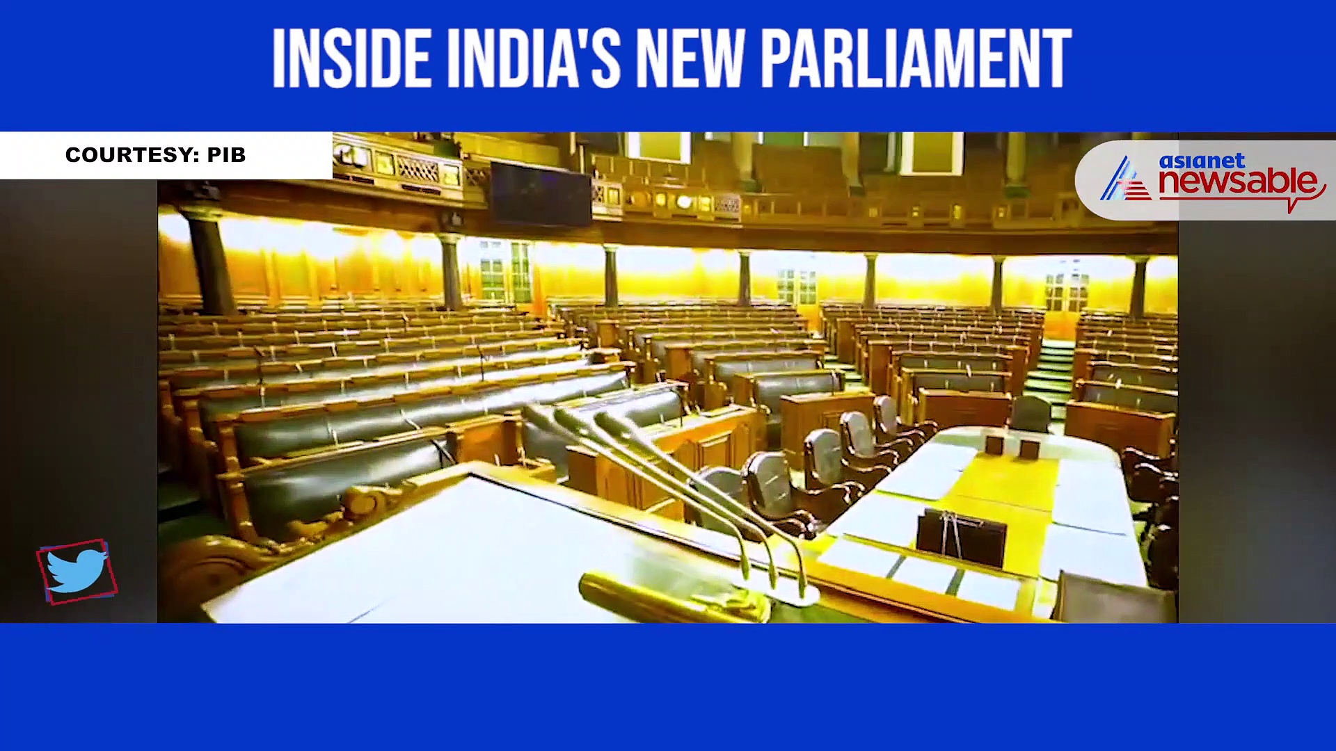 Watch: Inside India's new Parliament building