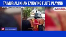 Taimur Ali Enjoying Flute