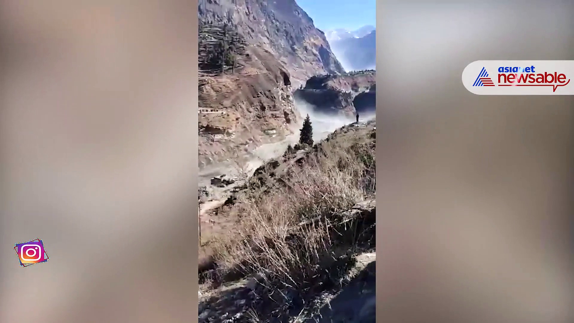 Chilling video shows workers trapped during Chamoli glacier burst