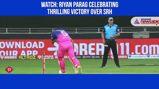 Riyan Parag celebrating RR victory over SRH with Bihu Dance goes viral