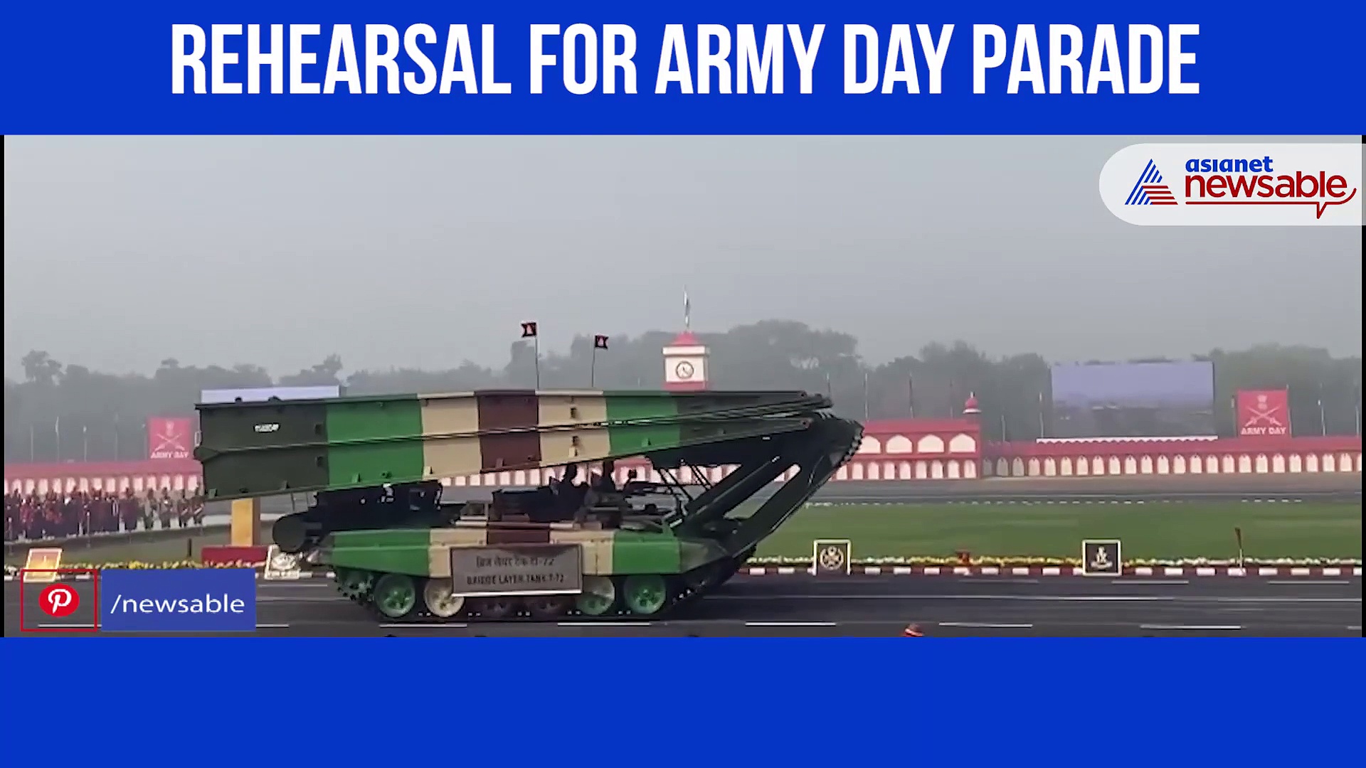 Video: Gearing up for 73rd Army Day parade