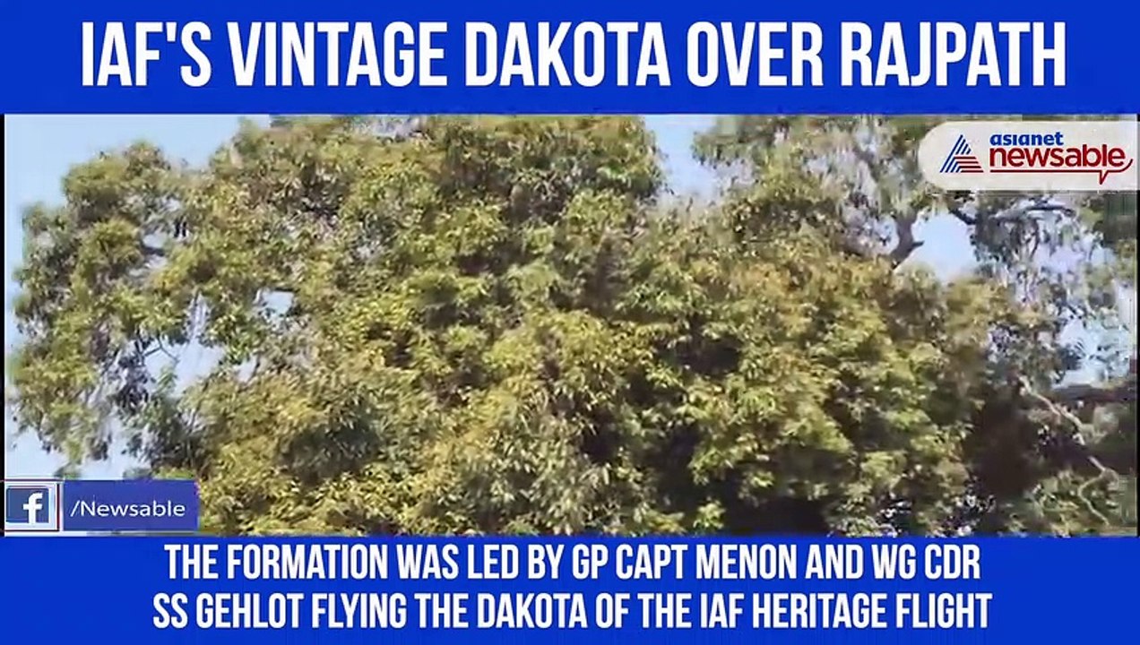 Dakota in Rajpath