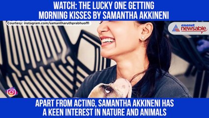 Samantha Kissing Dog