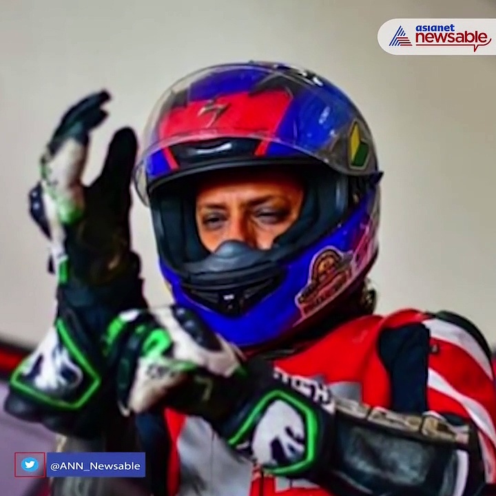 Bengaluru: Meet 48-year-old Madhu Menon, one of India's oldest bike racers