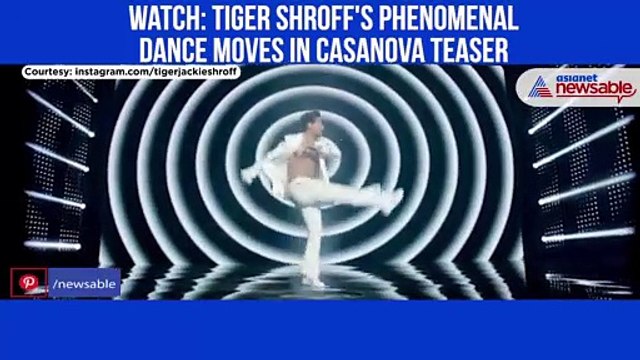 Tiger Shroff Casanova Teaser