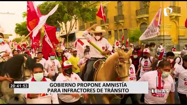 Proyecto de ley que propone perdonar multas a transportistas beneficiaría a gremios informales