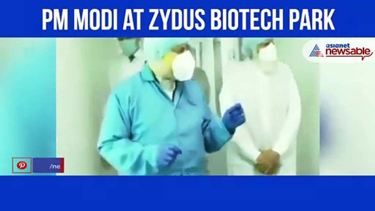 Modi At Zydus