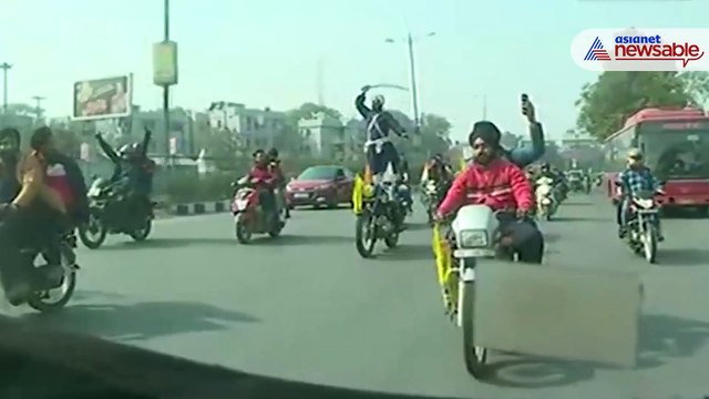 Tractor Rally or Hooliganism?