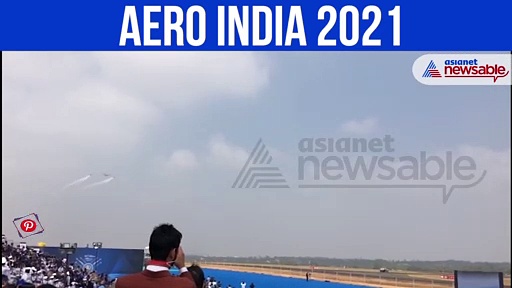 Aero India 2021: Globe Master over Bengaluru skies