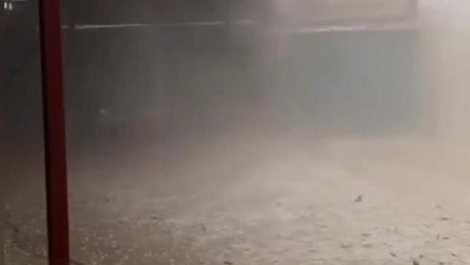 Kadirli'de Dolu Binlerce Dönüm Ekili Alanı Vurdu