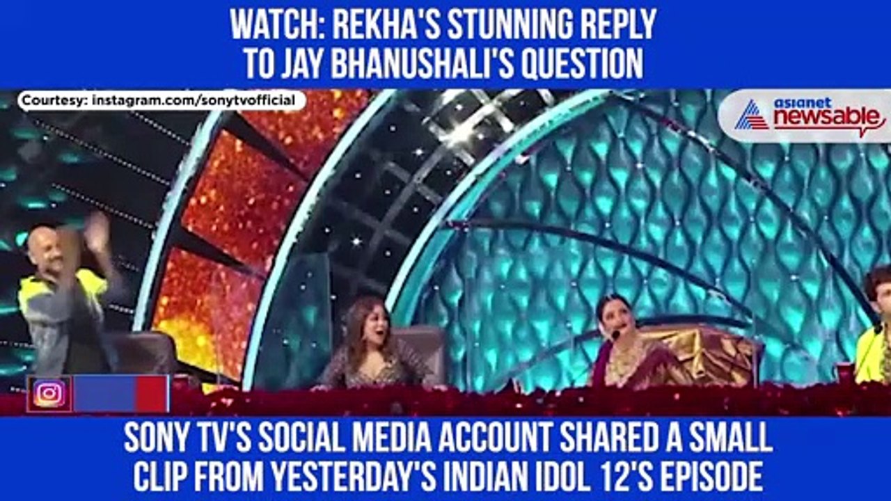 Rekha's reply to Jay Bhanushali