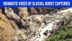Dramatic video of glacial burst captured on cam