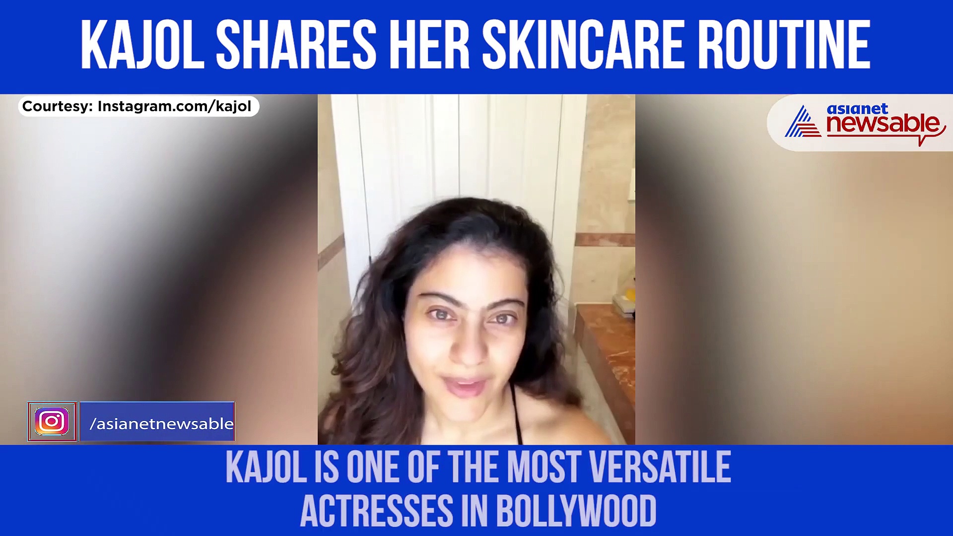 Kajol's skincare routine video will make you groove (Watch it)
