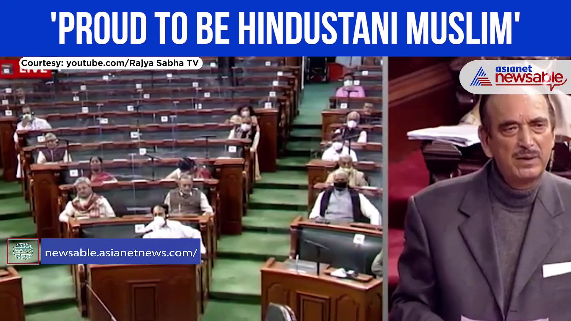 Ghulam Nabi Azad: Fortunate and proud to be a 'Hindustani Muslim'