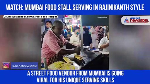 Rajnikanth-style serving dosa by a Mumbai food stall goes viral (Watch video)