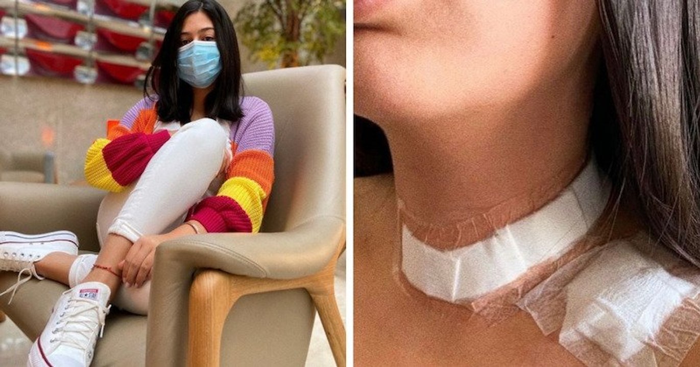 Une étudiante en médecine a découvert qu'elle avait un cancer de la thyroïde lors d'un cours sur le dépistage.. du cancer