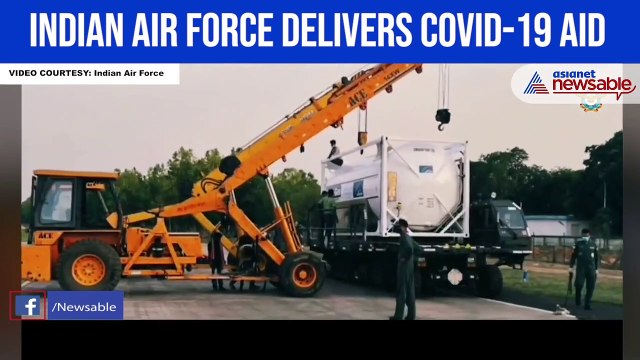 Indian Air Force delivers Covid-19 aid
