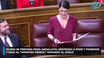 Olona se prepara para Andalucía: destroza a PSOE y Podemos y deja al “ministro perejil” mirando al suelo