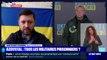 Le président Zelensky s'occupe 