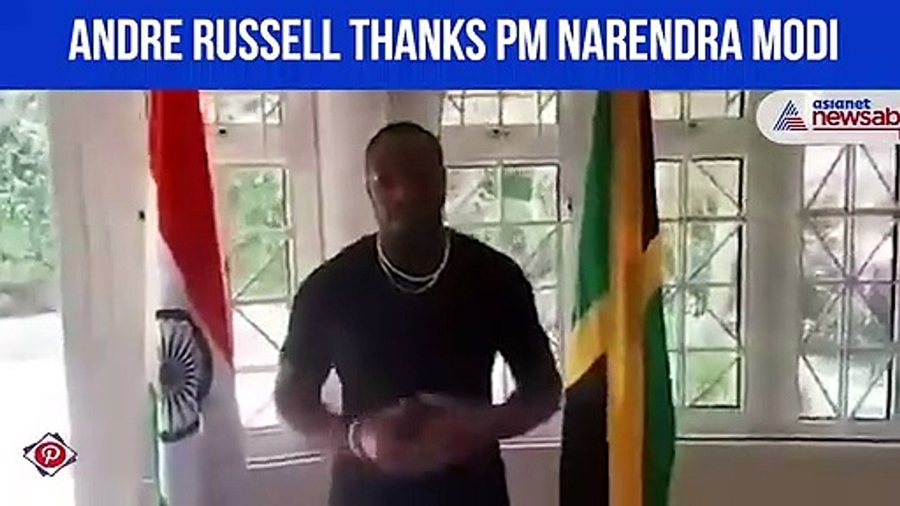 Andre Russell thanks PM Narendra Modi