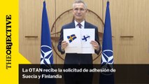 La OTAN recibe la solicitud de adhesión de Suecia y Finlandia