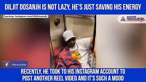 Here's how Diljit Dosanjh is saving his energy in this video (Watch)