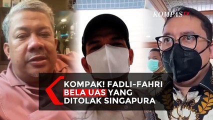 Download Video: Kompak! Fadli Zon dan Fahri Hamzah Bela UAS yang Ditolak Singapura