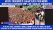 Watch: Thousands in Gujarat flout COVID norms, women walks towards temple to eradicate coronavirus
