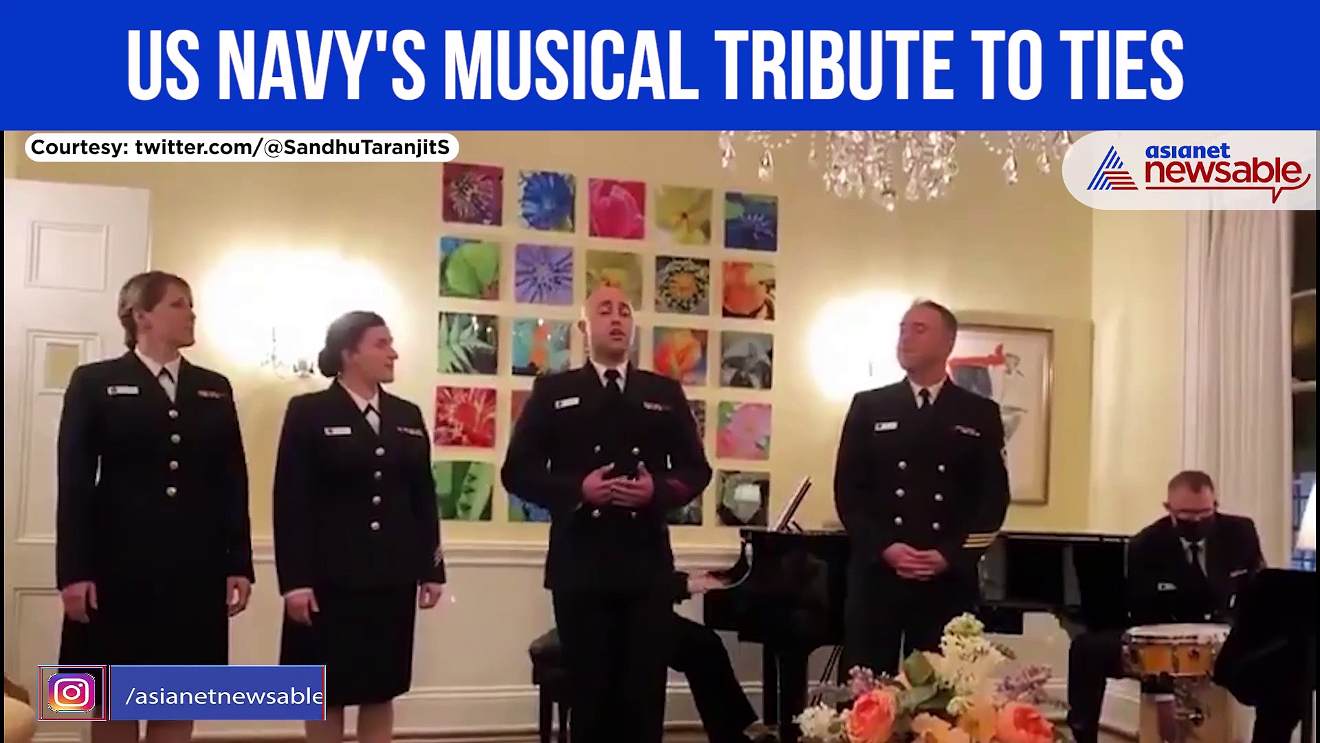 Watch: US Navy sings 'Yeh Jo Des Hai Tera' as tribute to ties