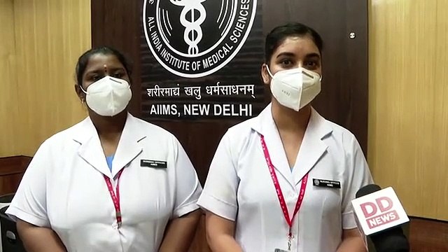 NURSES WHO VACCINATED PM MODI