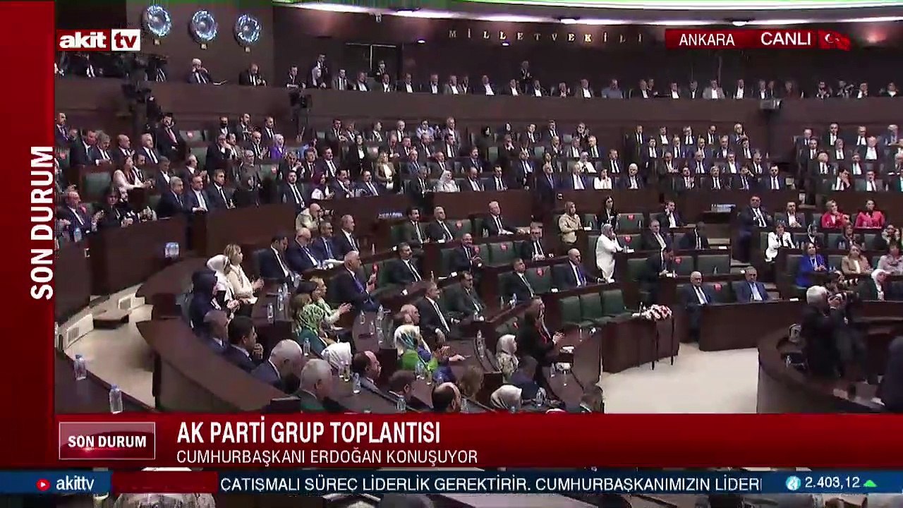 Cumhurbaşkanı Erdoğan’dan AK Parti Grup Toplantısı’nda önemli açıklamalar