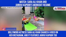 Sara Ali Khan Workout
