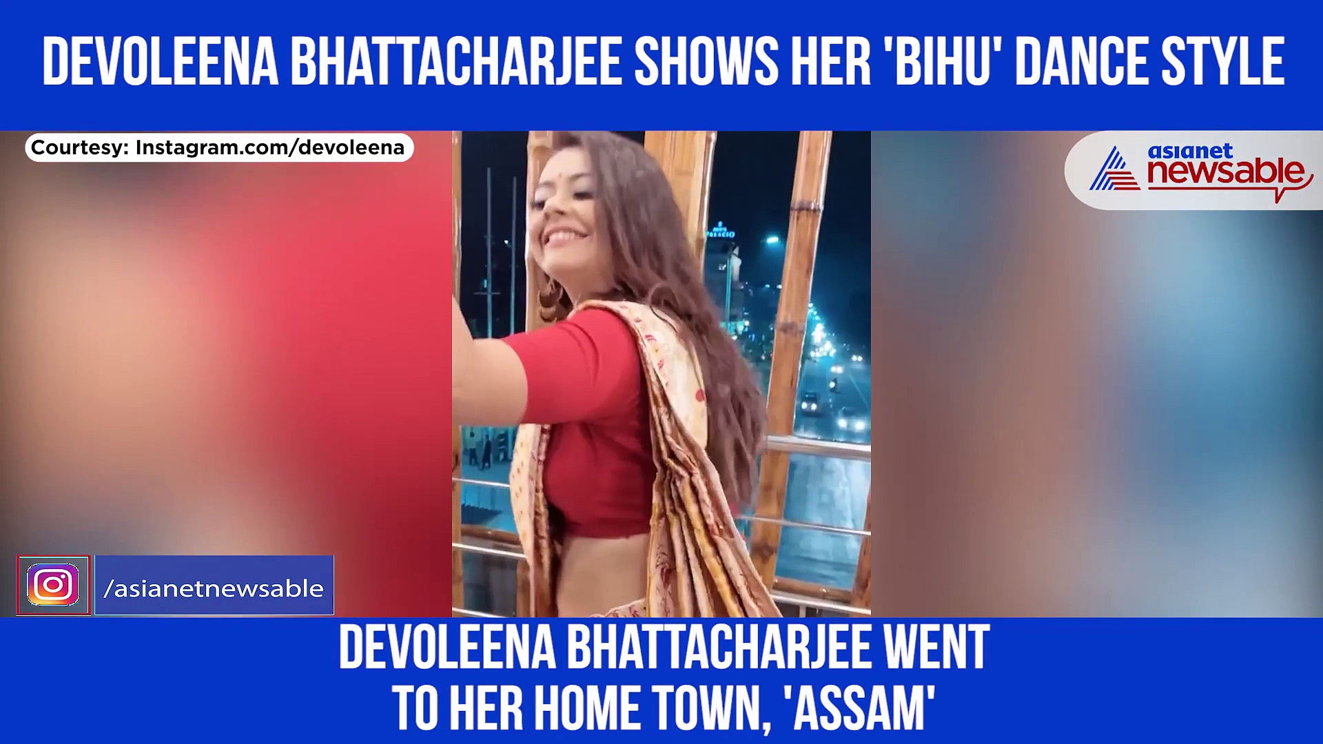 Bigg Boss star Devoleena Bhattacharjee shows Assam's traditional dance Bihu (Watch video)