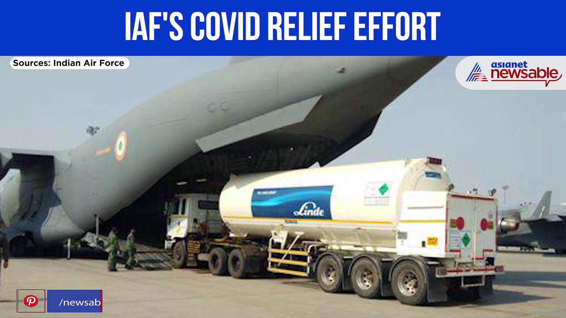 IAF deploys heavy lifters C-17 and IL-76 to ferry oxygen tankers