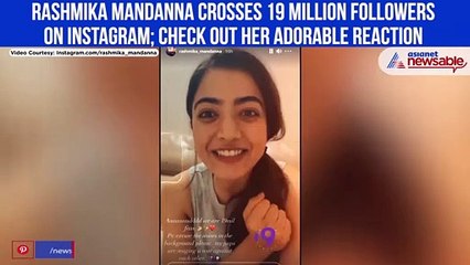 Rashmika Mandanna Followers
