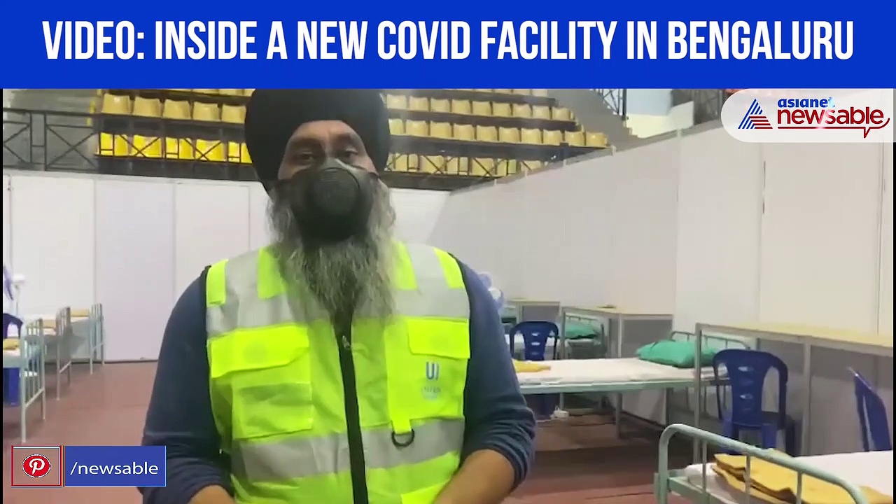 Video: Inside a new Covid facility in Bengaluru