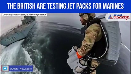 British are testing jet packs for marines