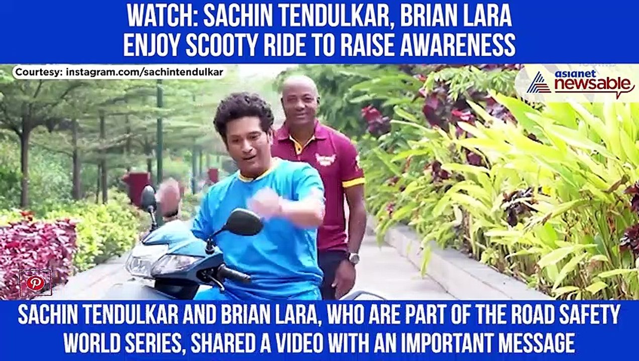 Sachin Lara Road Awareness