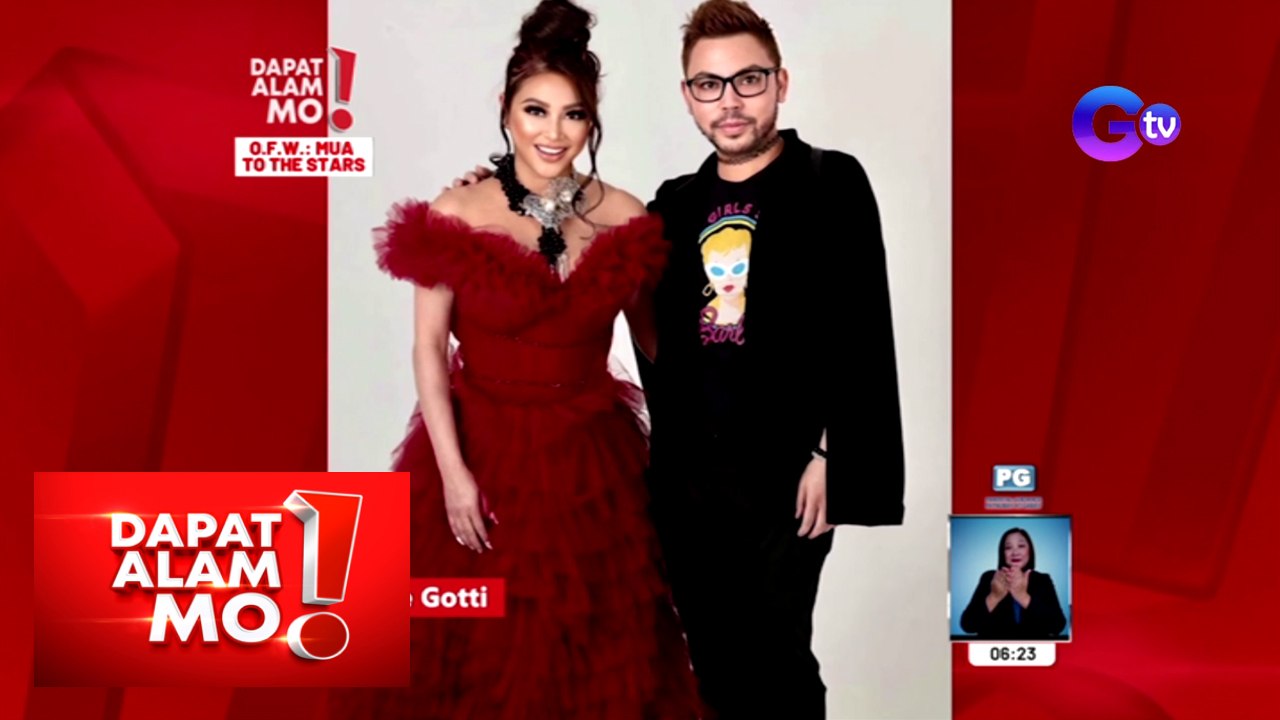 Dapat Alam Mo!: Fil-Am make-up artist, ibinoton...