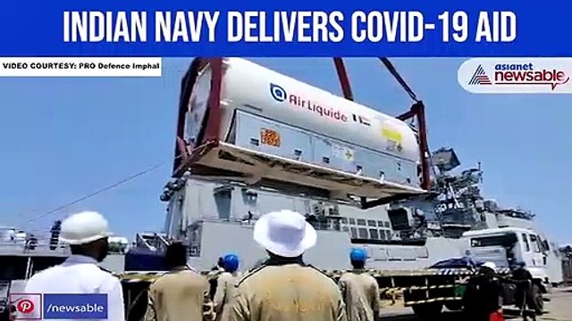 Indian Navy delivers Covid-19 aid