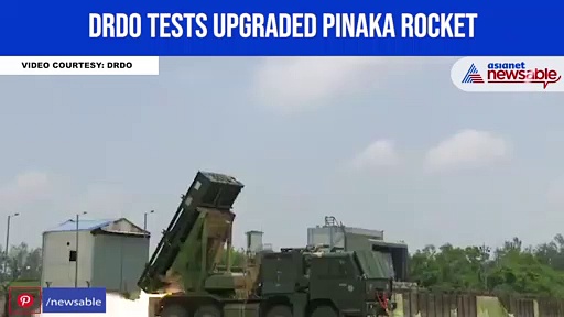 DRDO successfully tests upgraded Pinaka rocket with 45 km range