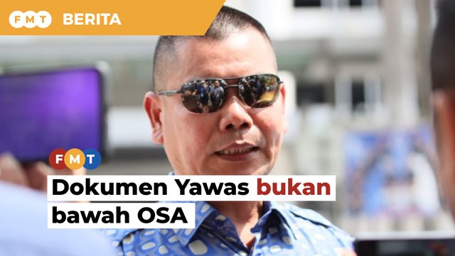 Dokumen Yawas bukan bawah OSA, dakwa Jamal Yunos