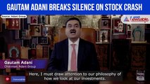 Gautam Adani breaks silence on stock crash