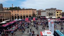 Giro d'Italia 2022, in oltre ventimila a Santarcangelo per la partenza dell'undicesima tappa