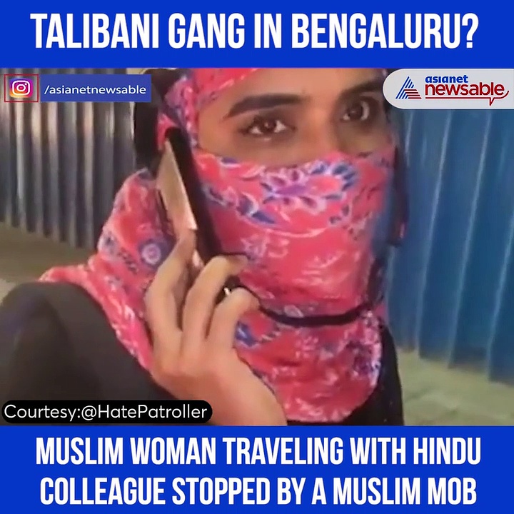 Muslim fundamentalist stops woman riding with Hindu biker, video goes viral